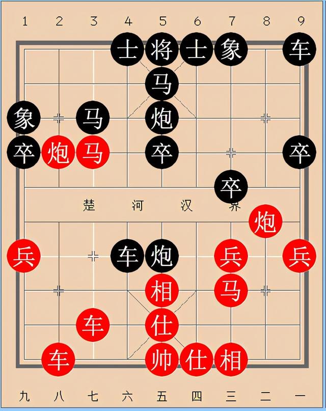 姚明女儿国籍象棋实战中局谱：集中火力稳稳打图