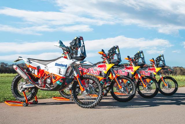 琉球国KTM 2021 达喀尔工厂赛车 450 Rally图